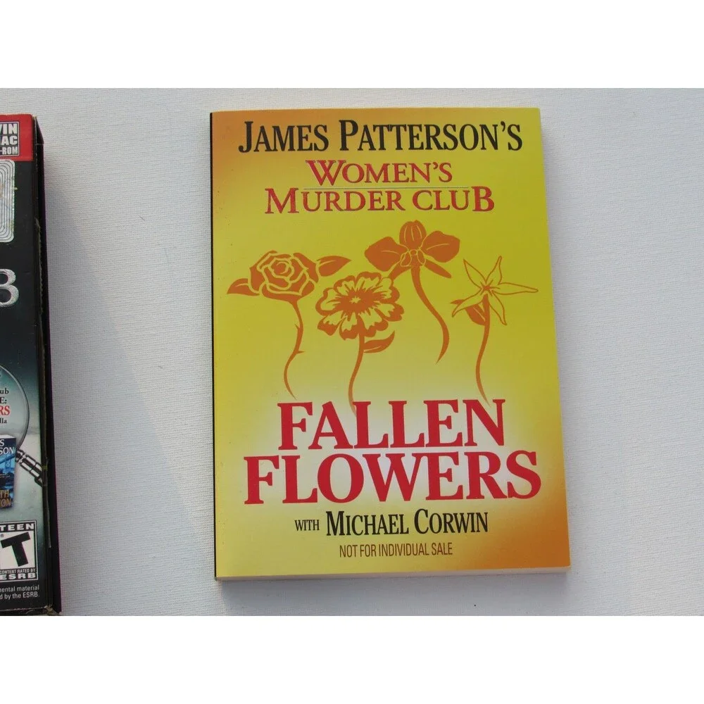 James Patterson Women's Murder Club Death in Scarlet PC Mac CD Hidden Object